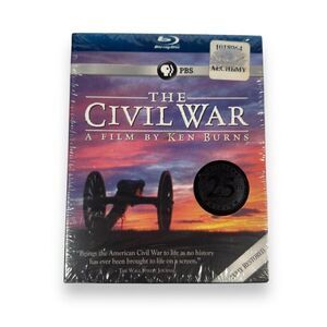 PBS The Civil War A Film by Ken Burns 25th Anniversary Edition Blu-Ray DVD‎